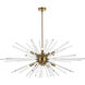 Sienna 10 Light 42 inch Gold Pendant Ceiling Light