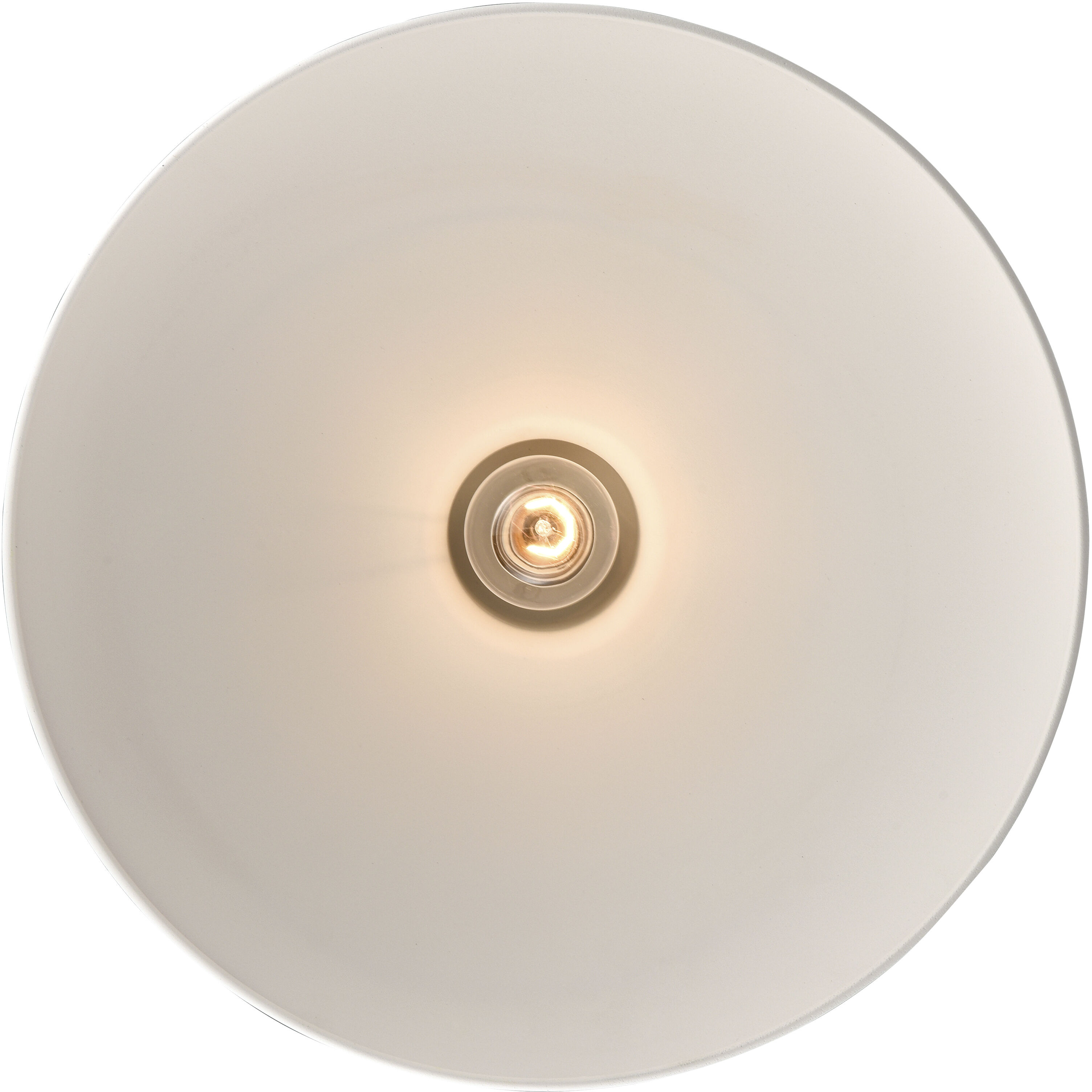Surf 1 Light 16 inch Textured White Semi Flush Mount Ceiling Light