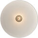 Surf 1 Light 16 inch Textured White Semi Flush Mount Ceiling Light