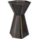 Merola 20.25 X 16.5 inch Bronze/Gold Accent Table