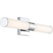 Vantage LED Chrome Wall Sconce Wall Light, Round