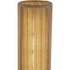 Alora Mood Colby 2 Light 2.5 inch Matte Black Bath Vanity Light Wall Light in Matte Black and Tan Jute