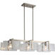Aenon Linear Pendant Ceiling Light in Pewter