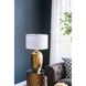 Anita 25.7 inch 40.00 watt Gold/White Table Lamp Portable Light