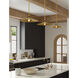 Newburie 1 Light 17 inch Legacy Brass and Dark Matte Black Pendant Ceiling Light