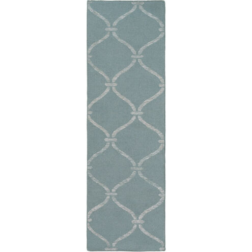 Stallman 96 X 30 inch Medium Gray, Ivory Rug