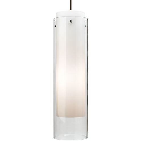Echo 1 Light 5 inch White Line-Voltage Pendant Ceiling Light
