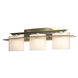 Arc Ellipse 3 Light 25.5 inch Modern Brass Sconce Wall Light
