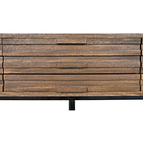 Zodiac 73 X 20.5 inch Dark Walnut Sideboard