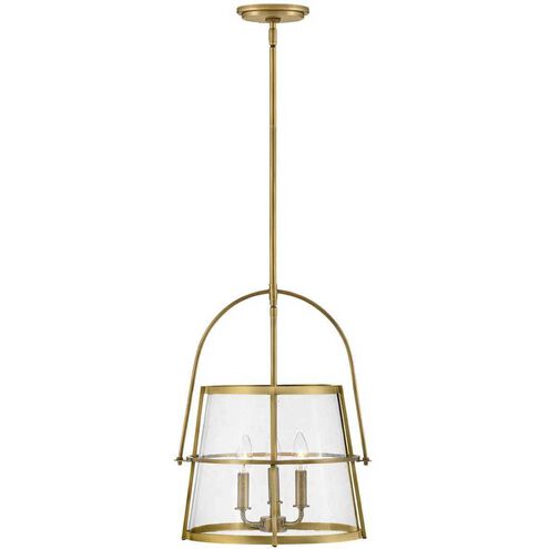 Tournon 15 inch Heritage Brass Indoor Pendant Ceiling Light