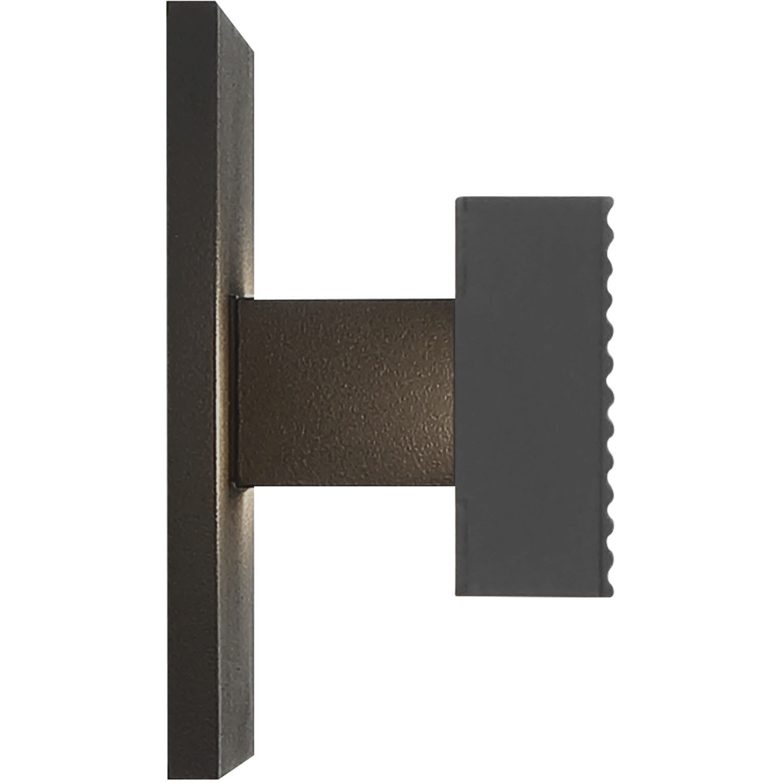 Enso LED 4.5 inch Textured Black Outdoor Wall