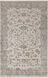 Theodora 108 X 72 inch Gray Rug in 6 X 9, Rectangle