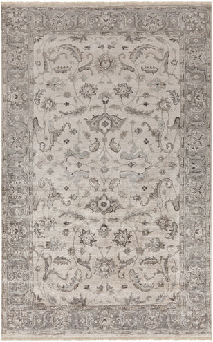 Theodora 96 X 60 inch Gray Rug in 5 x 8, Rectangle