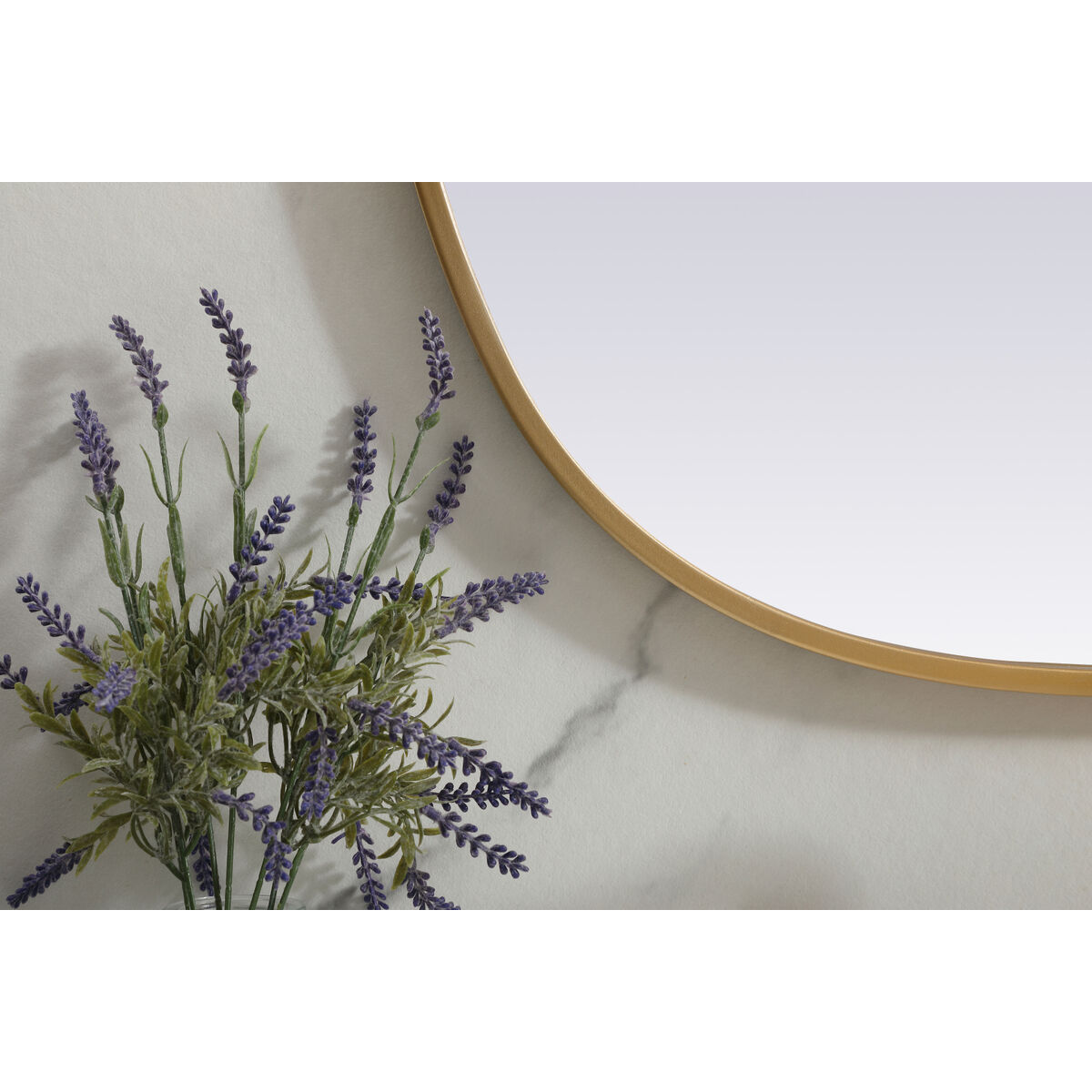 Brynn 30 X 24 inch Brass Mirror in 24 x 30