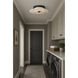 Quarry LED 15 inch Dark Bronze Flush Mount Ceiling Light, Flush Mount