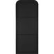 Mandret 72 X 30 inch Black Full Length Wall Mirror