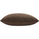 Ferro 20 inch Brown Decorative Pillow