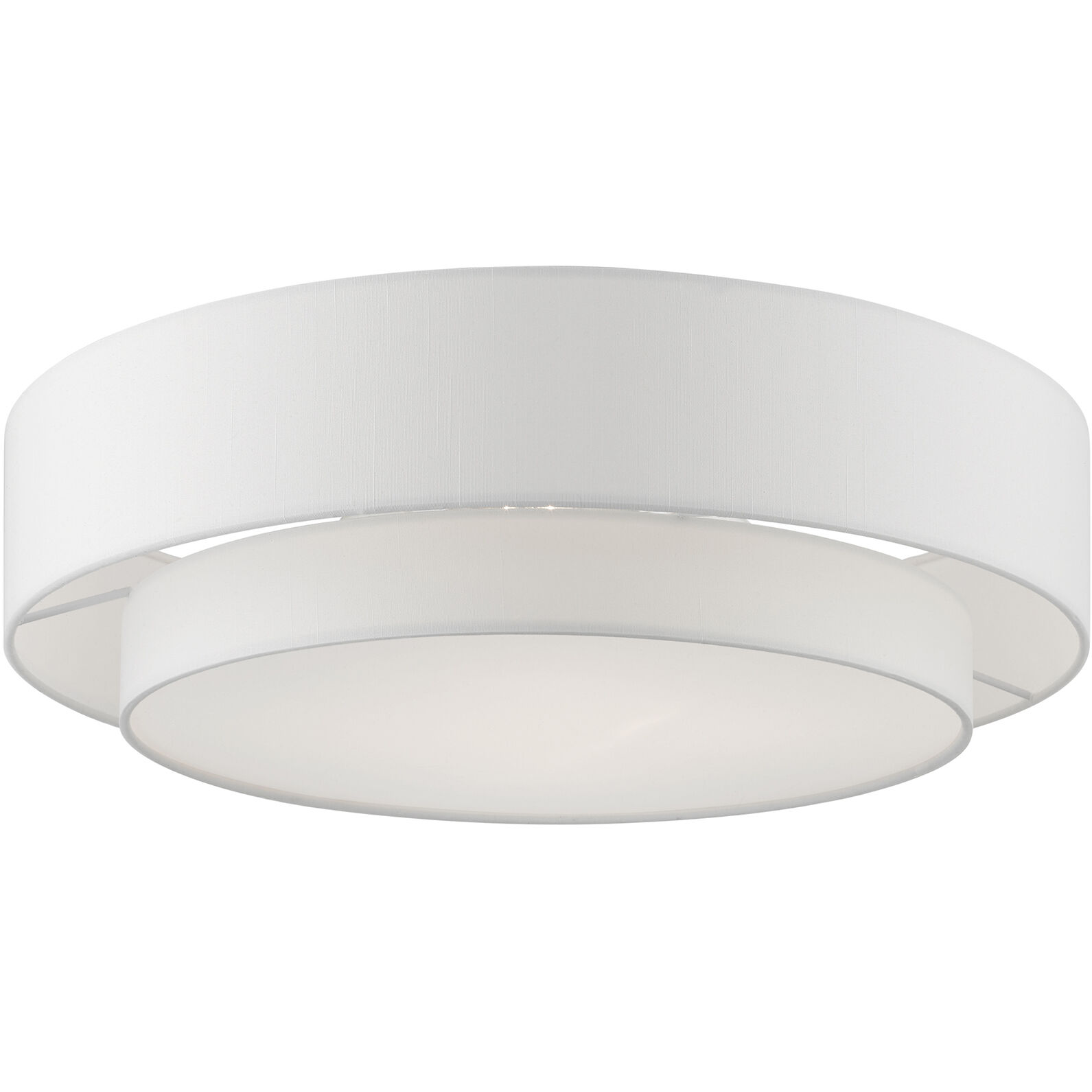 Meridian 4 Light 22 inch Brushed Nickel Semi-Flush Ceiling Light