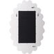 Cloud 36 X 24 inch Nickel Mirror