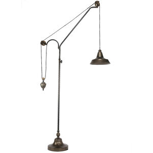 Counterbalance 87 inch 60 watt Bronze Floor Lamp Portable Light