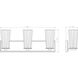Titus 3 Light 24 inch Modern Gold Bath Vanity Light Wall Light