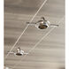 Tiella Matte Nickel Accent Cable Kit 5 Head, Pivot