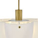 Becca 6 Light 24 inch Heritage Brass Chandelier Ceiling Light