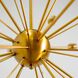 Edisonna 38 inch Gold Chandelier Ceiling Light