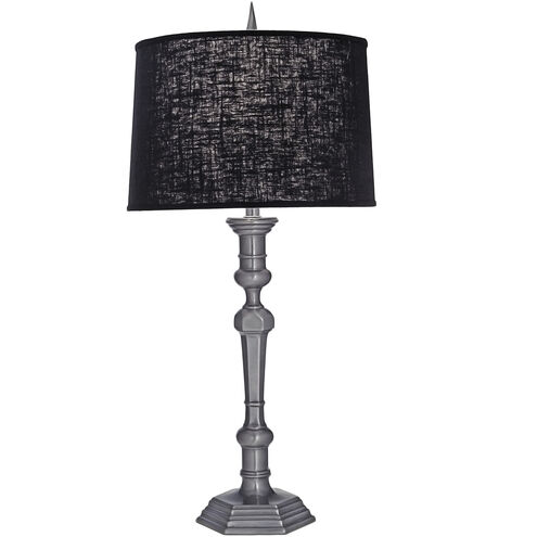 Ellie 32 inch 150.00 watt Gun Metal Table Lamp Portable Light