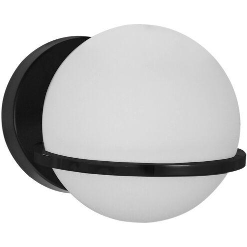 Sofia 1 Light 6 inch Matte Black Decorative Wall Sconce Wall Light, Decorative