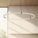 Bruni Pendant Ceiling Light in Brushed Gold