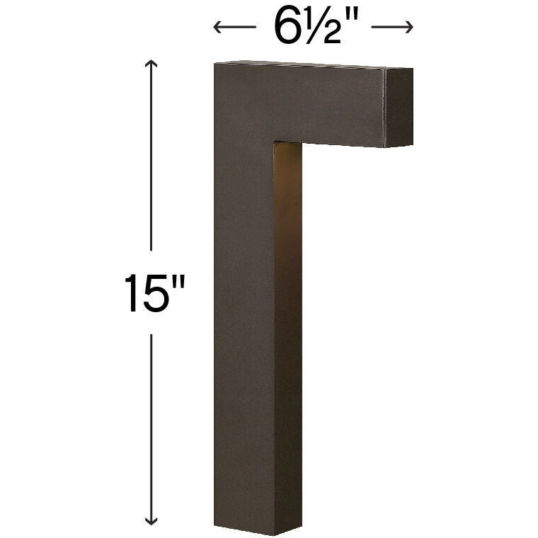 Hardy Island Atlantis 12v 1.50 watt Bronze Landscape Path Light