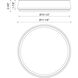 Alora Mood Laval LED 11.13 inch Brushed Nickel Flush Mount Ceiling Light