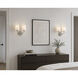 Bristol 2 Light 13.25 inch Satin Nickel Wall Sconce Wall Light