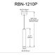 Reuben LED 2.5 inch Polished Chrome Pendant Ceiling Light
