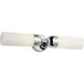 Drew & Jonathan Lawson 1 Light 24 inch Chrome Bath Vanity Wall Light in Standard