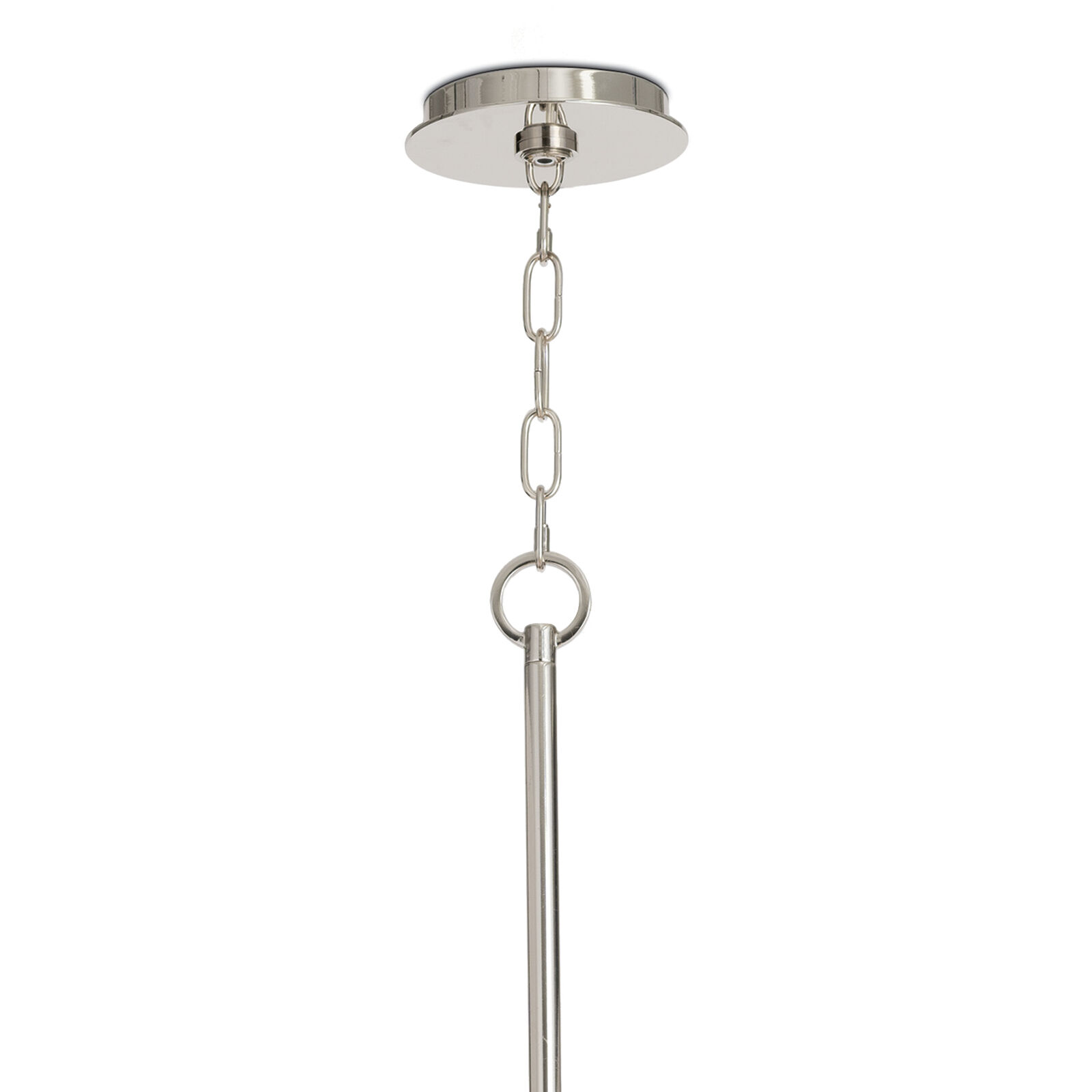 Dion LED 40.5 inch Polished Nickel Chandelier Ceiling Light