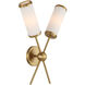 Denison 2 Light 15.75 inch Warm Brass Wall Sconce Wall Light