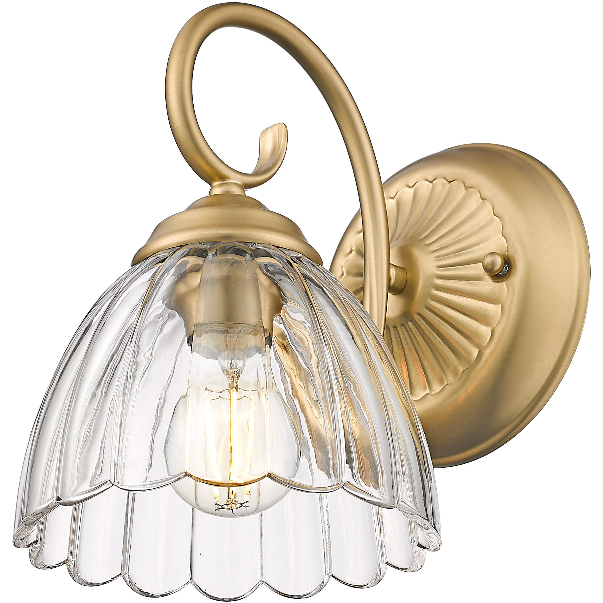 Audra 1 Light 6.88 inch Chrome Wall Sconce Wall Light