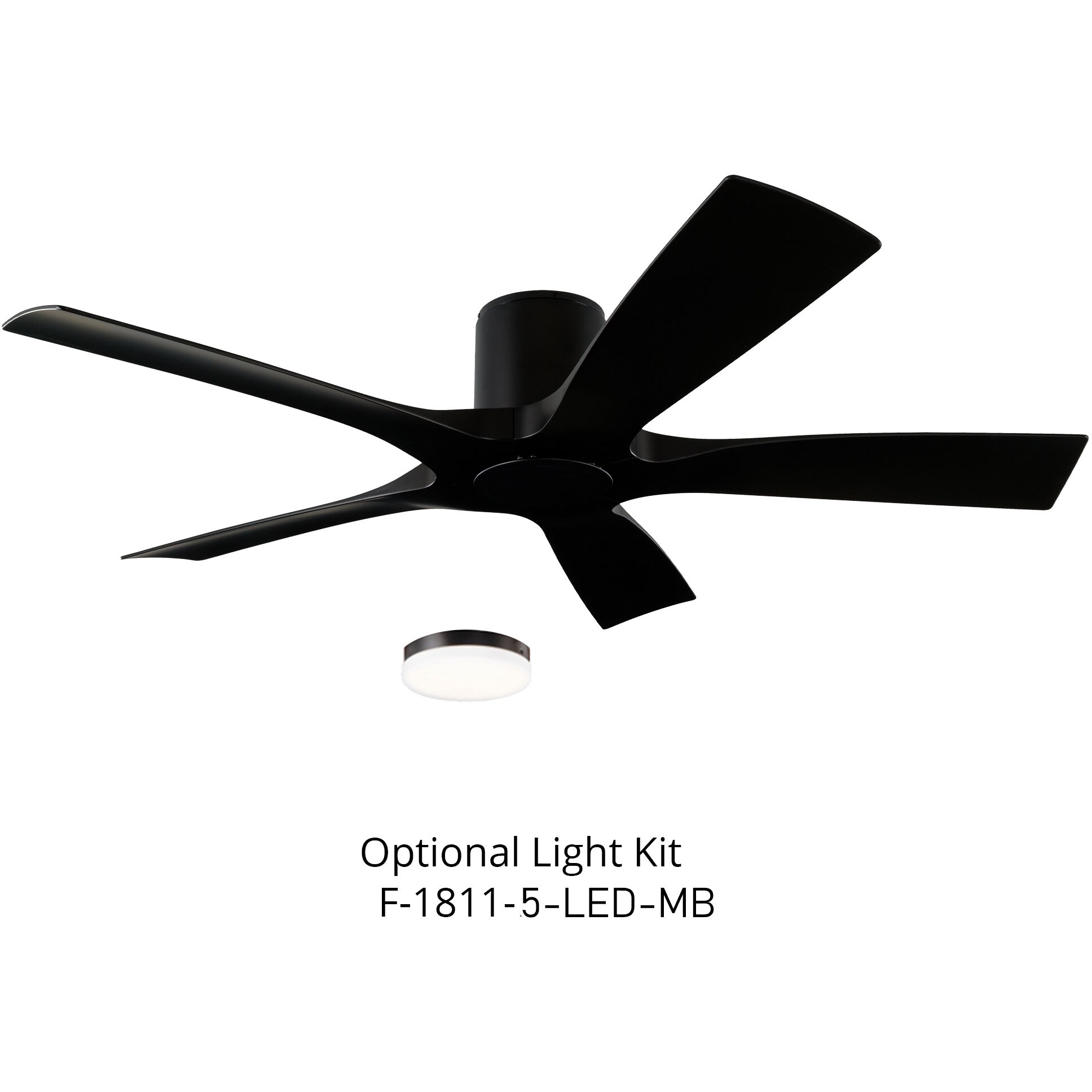 Track light fan hot sale