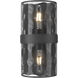 Meridian 2 Light 6 inch Matte Black Wall Sconce Wall Light