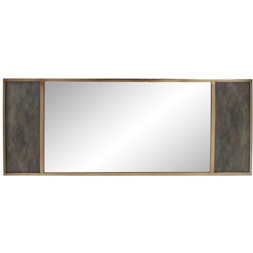 Albizzi 48 X 19 inch Brass Mirror
