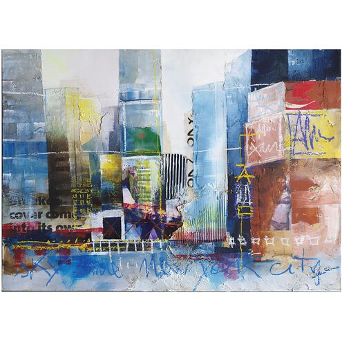 New York City III Multicolor Wall Art