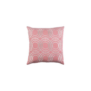 Ridgewood 20 X 20 inch Pale Pink and Cream Pillow