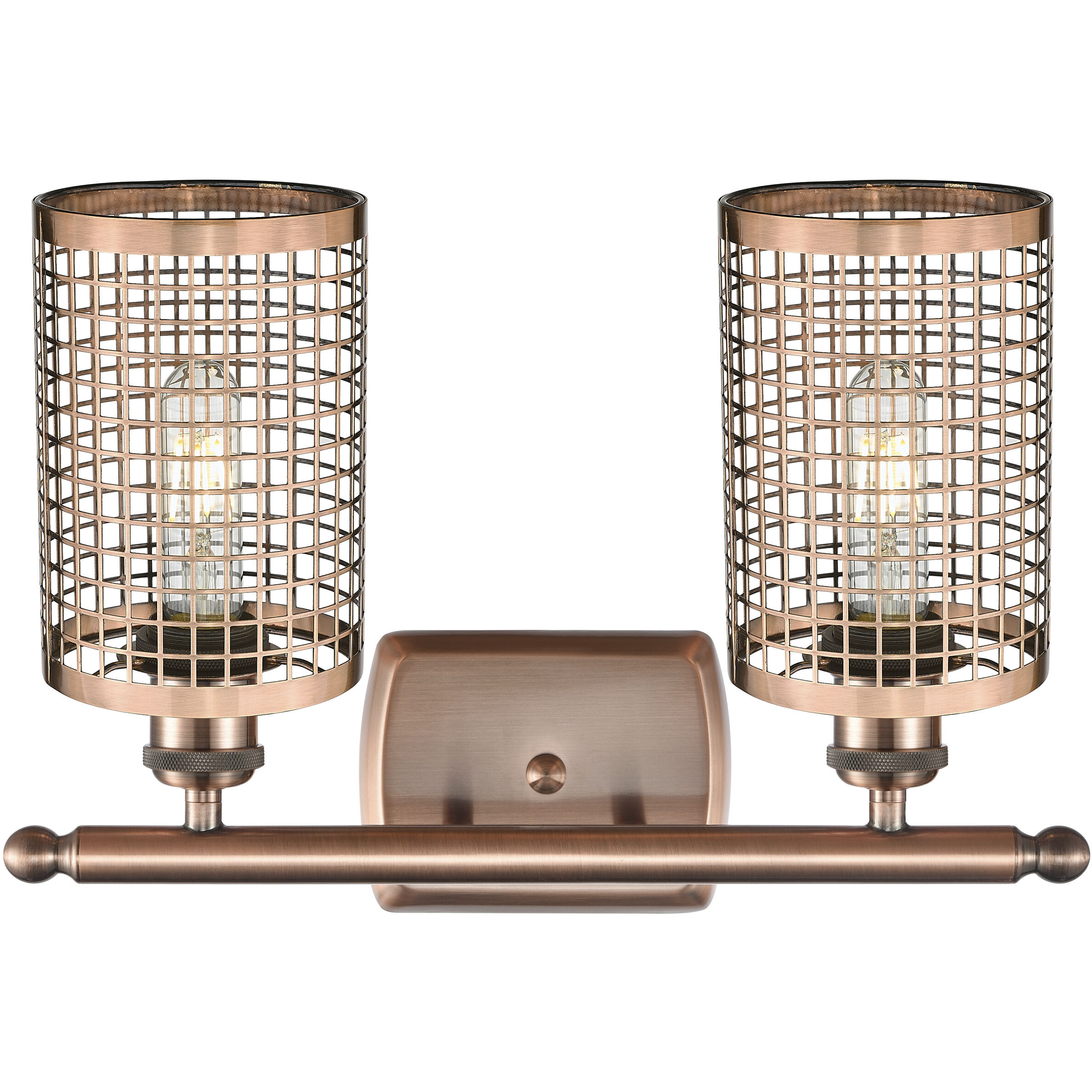 Nestbrook 2 Light 16 inch Antique Copper Bath Vanity Light Wall Light