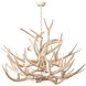 Southern Living Waylon 12 Light 34 inch Natural Chandelier Ceiling Light, Antler