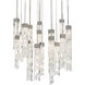 Minx 21 Light 26 inch Antique Nickel Multi-Light Pendant Ceiling Light