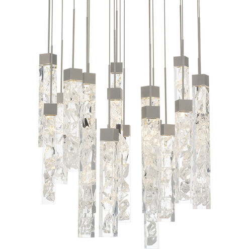 Minx 21 Light 26 inch Antique Nickel Multi-Light Pendant Ceiling Light
