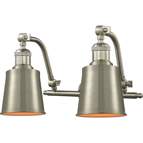 Franklin Restoration Addison LED 18 inch Brushed Satin Nickel Bath Vanity Light Wall Light, Franklin Restoration