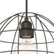 Kaden 1 Light 13 inch Copper Bronze Pendant Ceiling Light